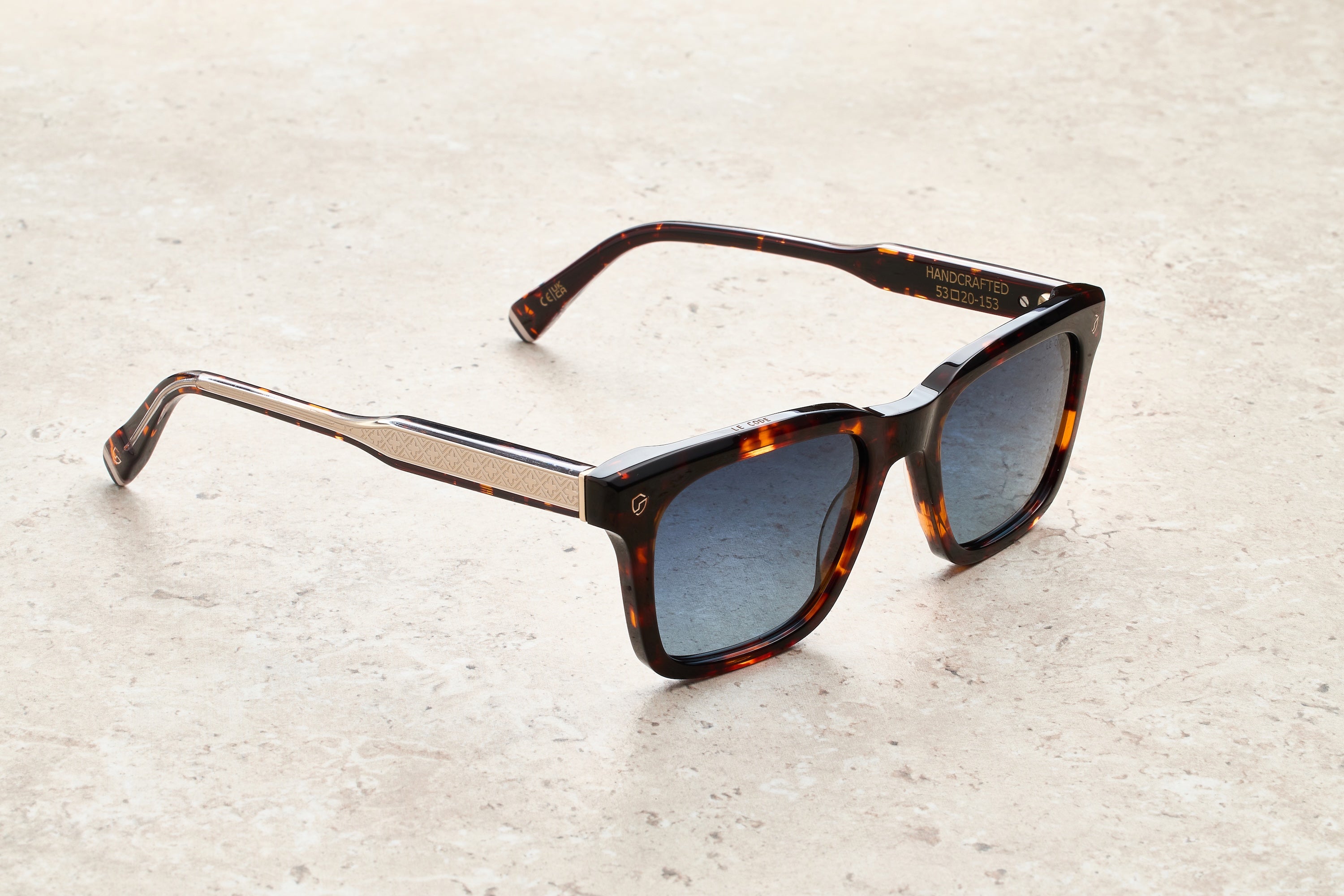 ECLAT S - TORTOISE / GRADIENT DARK BLUE