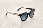 ROSE S - BLACK / GRADIENT DARK BLUE